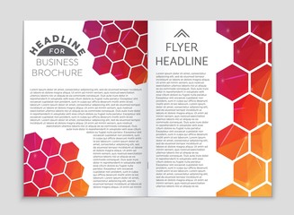 Abstract vector layout background set. For art template design, list, front page, mockup brochure theme style, banner, idea, cover, booklet, print, flyer, book, blank, card, ad, sign, sheet, a4.