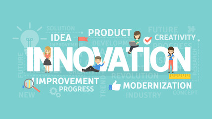 Innovation concept illustration.