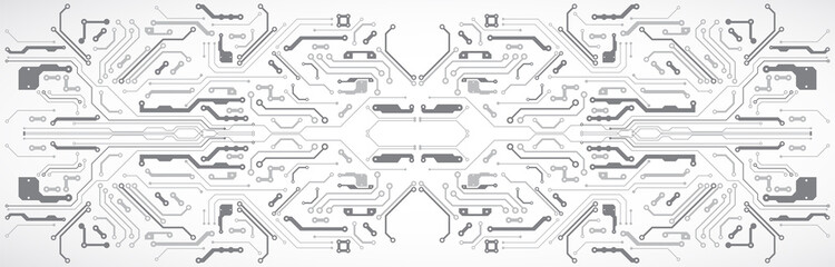 Vector illustration, Hi-tech digital technology and engineering theme