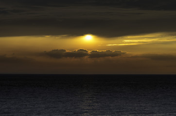 Sunset Over Morecambe Bay