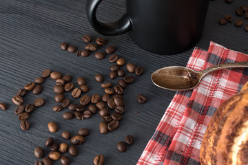 cinnamon rolls and coffee