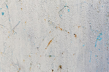 Metal texture with cracked paint