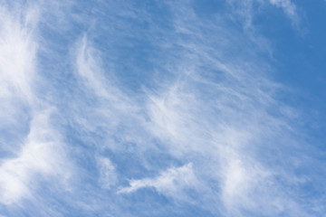 Sky clouds disperse beautiful.