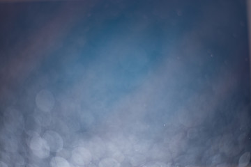 Abstract blue bokeh Background.
