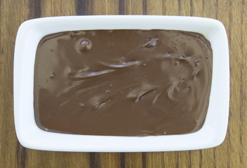 melted chocolate