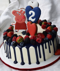Торт на детский день рождение/Cake for children's day birth