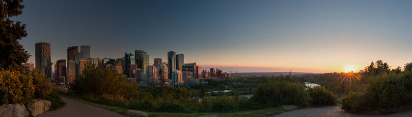 Fototapeta premium Calgary Skyline Panorama