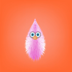 Cute Pink Fur Toy Souvenir