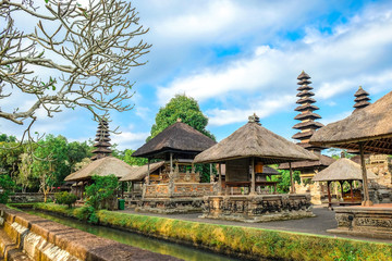 The gate of   Pura Taman Ayun Temple in Bali, Indonesia. a royal temple of Mengwi Empire.