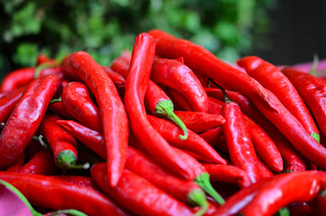 paprika close up - fresh vegetables