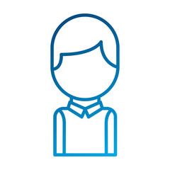 portrait man character worker call center
