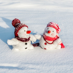 Couple of snowmen