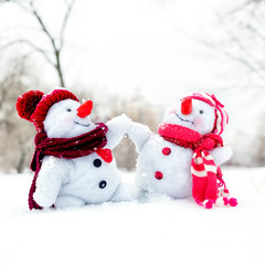 Couple of snowmen