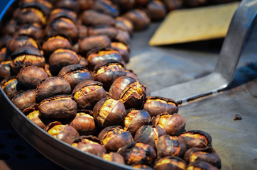 chestnuts close up