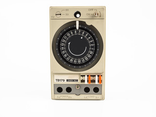 electric equipment isolated on white background