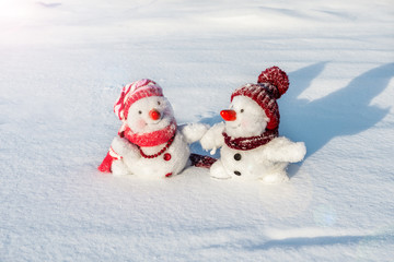 Couple of snowmen