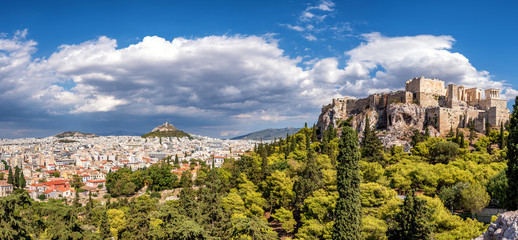 Fototapeta na wymiar Athens Panorama