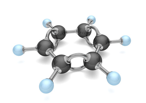 Benzol Molek&uuml;l