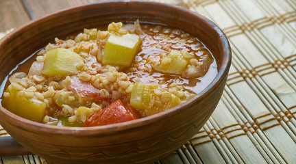 Bulgurl Kabak Yemegi
