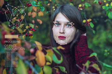 Concept of a technology of face recognition on polygonal grid is constructed by points of IT...