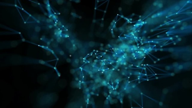 cinematic background. pleasant organic movements. seamless loop.