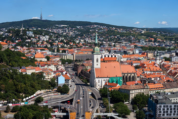 City of Bratislava in Slovakia