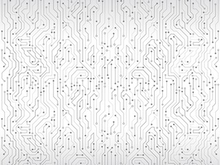 High-tech technology background texture. Circuit board vector illustration.
