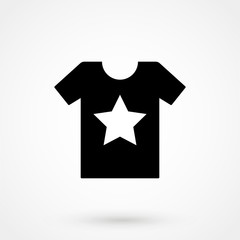 T-shirt Icon Vector.