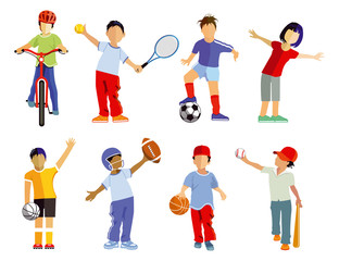 Kinder Sport Kollektion und Sportliche Kinder