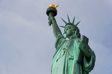 Fototapeta premium La Statue De La Liberté de près