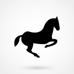 Fototapeta na wymiar Horse symbol vector