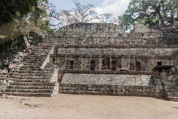 Ruins at the archaeological site Copan, Honduras