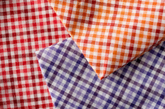 Pieces of Plaid Cloth
