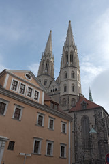 Fototapeta na wymiar St. Peter and Paul church in Goerlitz, Germany