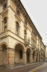 View of old Padua. Italy