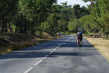 Fototapeta premium Cycliste