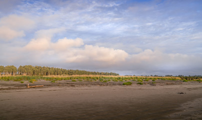 Pacific Ocean and Copalis River