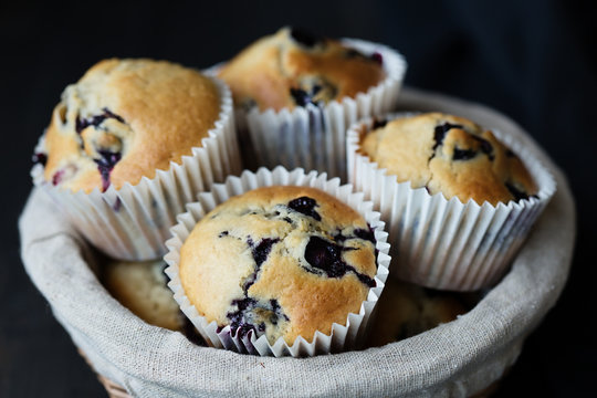 Blueberry muffins