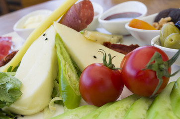 healthy living and breakfast