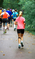 Marathon Läufer