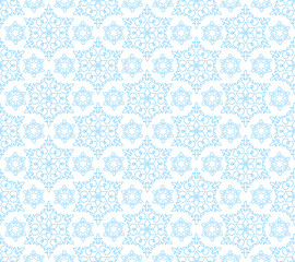Pattern with snowflake