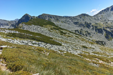 Amazing Landscape of near Vasilashki lakes, Pirin Mountain, Bulgaria