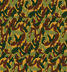 Abstract Military Camouflage Background