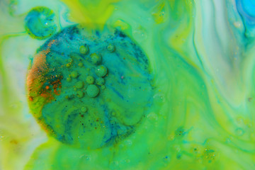 Abstract Bubbles Macro