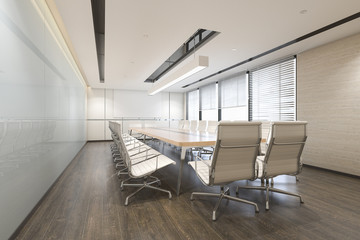 3d rendering business meeting room on high rise office building © dit26978