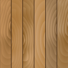 Woody background of the board. Vector illustration.