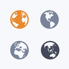 Earth Angles - Carbon IconsA set of 4 professional, pixel-aligned icons designed on a 32x32 pixel grid.