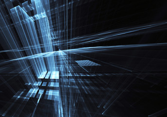 Abstract technology illustration, background,