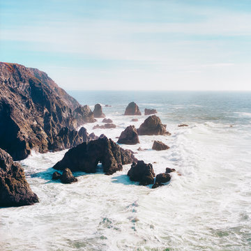 Pacific Ocean in Bodega, California