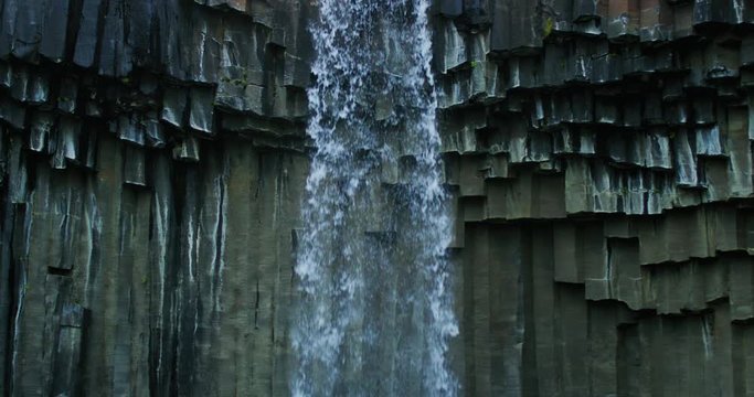 Svartifoss Waterfall in Iceland
